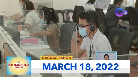 balitang tanghali|Balitanghali Express: March 28, 2022 [HD] .